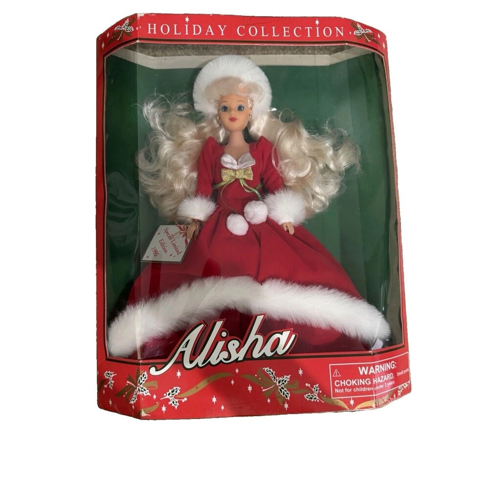 Alisha Holiday Collection Barbie Special Limited Edition 1995 New In Box